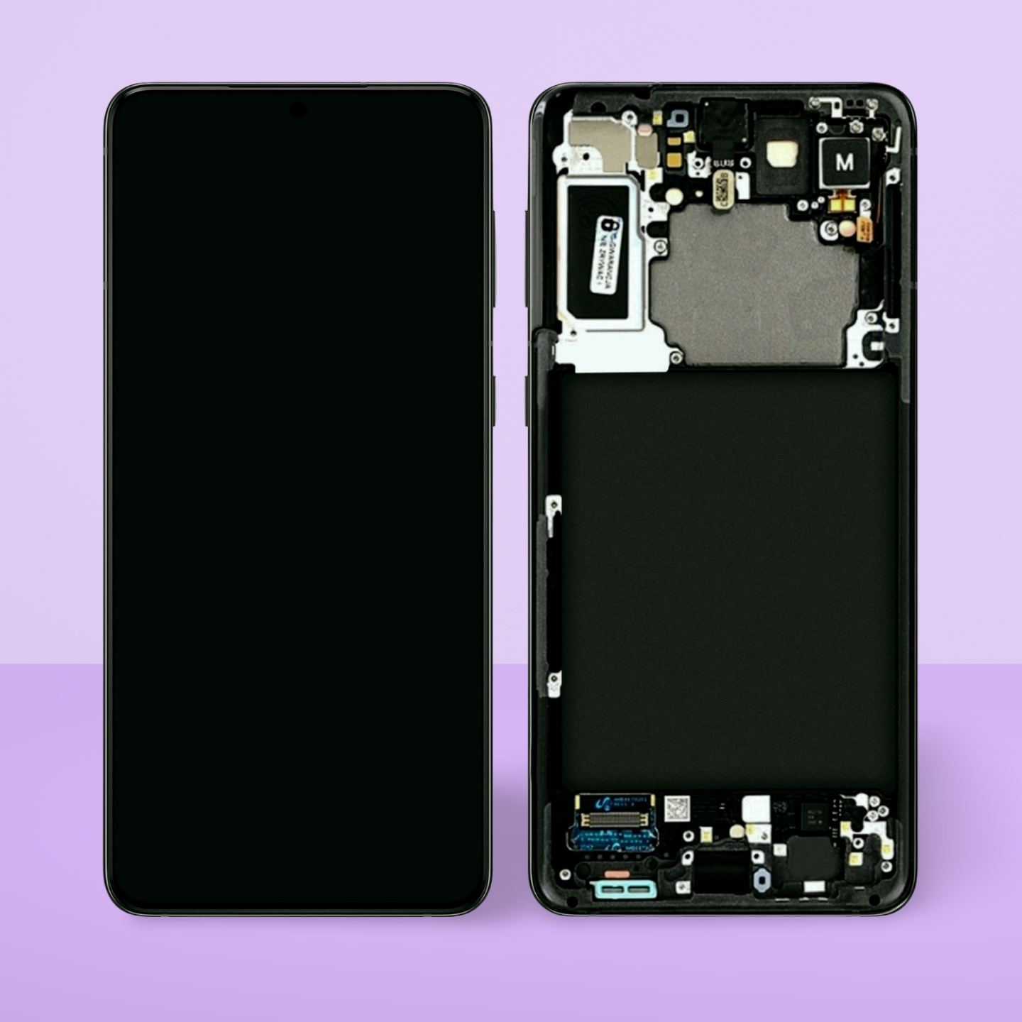 Ecran Complet Samsung Galaxy S21 Plus G996B G996F 5G OLED Vitre tactile Chassis