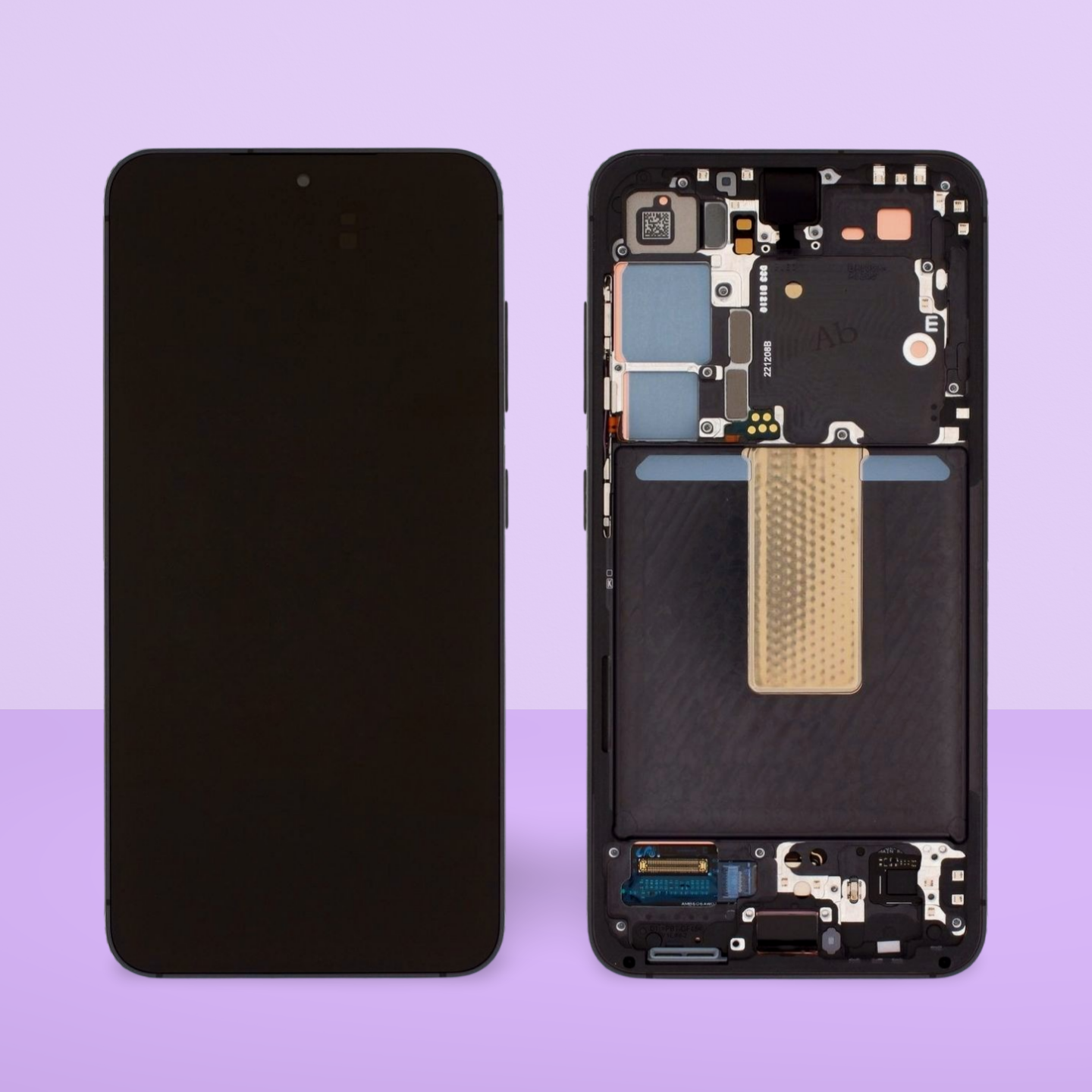 ECRAN Samsung Galaxy S23 Plus S916B OLED Vitre tactile Complet avec Chassis S23+