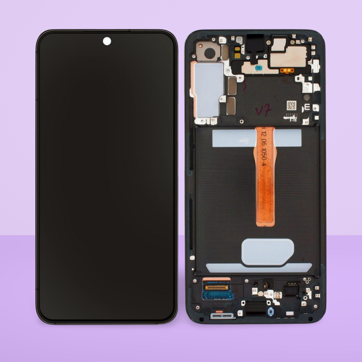 ECRAN SAMSUNG GALAYX S22 PLUS S22+ S906B OLED Vitre tactile Empreinte Chassis