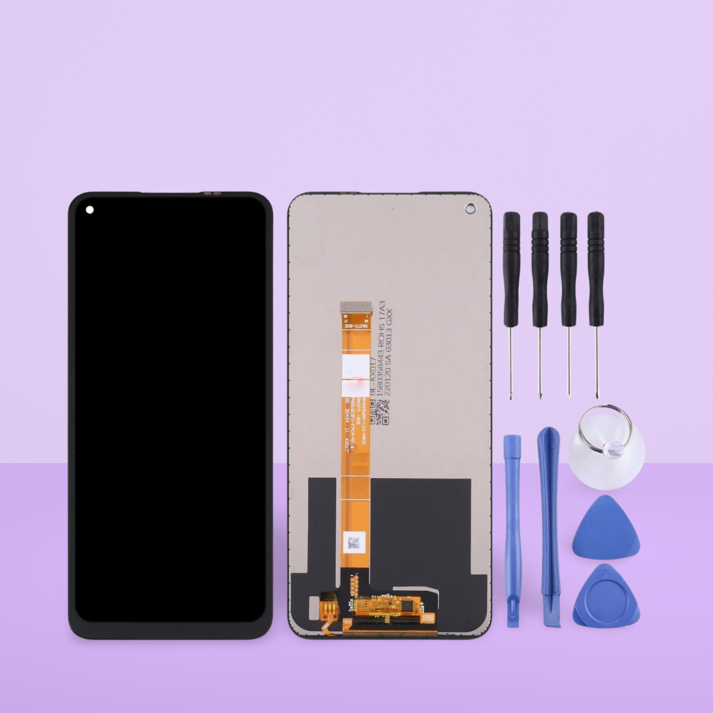 Ecran Oppo A53s / A55 / A55s / A56 / V11 / V11s 5G Vitre Tactile LCD+kits colle