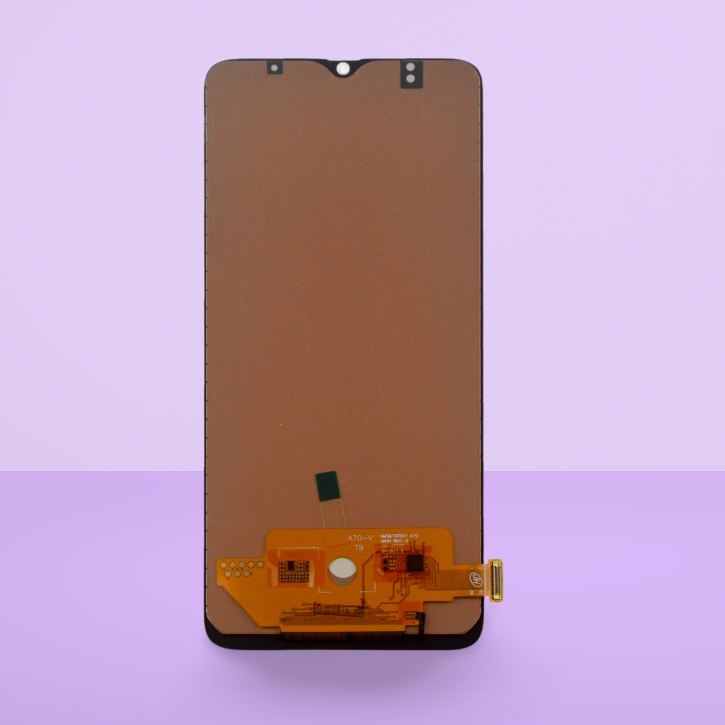 Ecran Pour Samsung galaxy A70 SM-A705F, SM-A705FN Châssis Noir Vitre Tactile LCD