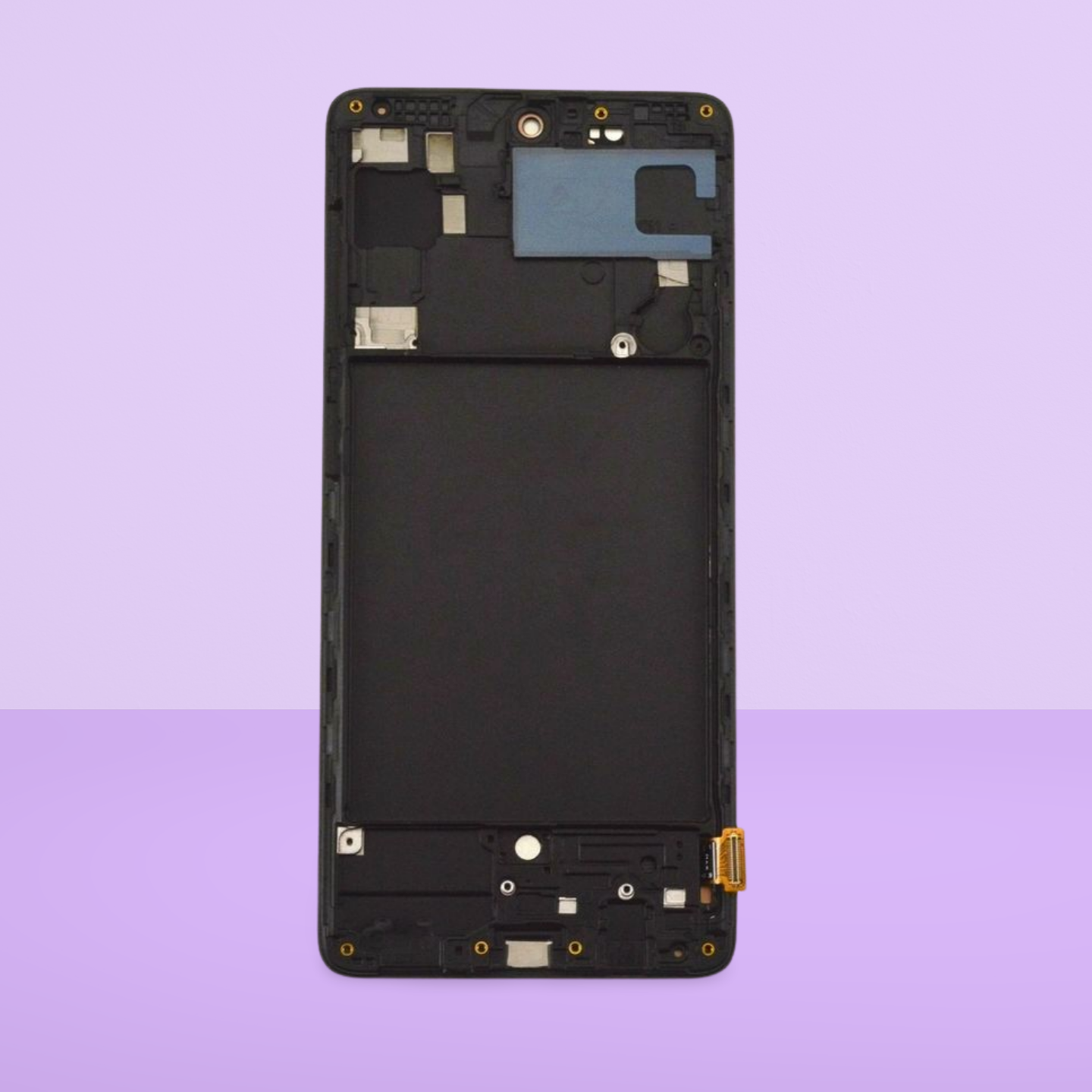 Ecran Pour Samsung galaxy A71 SM-A715F 2020 A715F/DS A715F/DSN Châssis Noir LCD