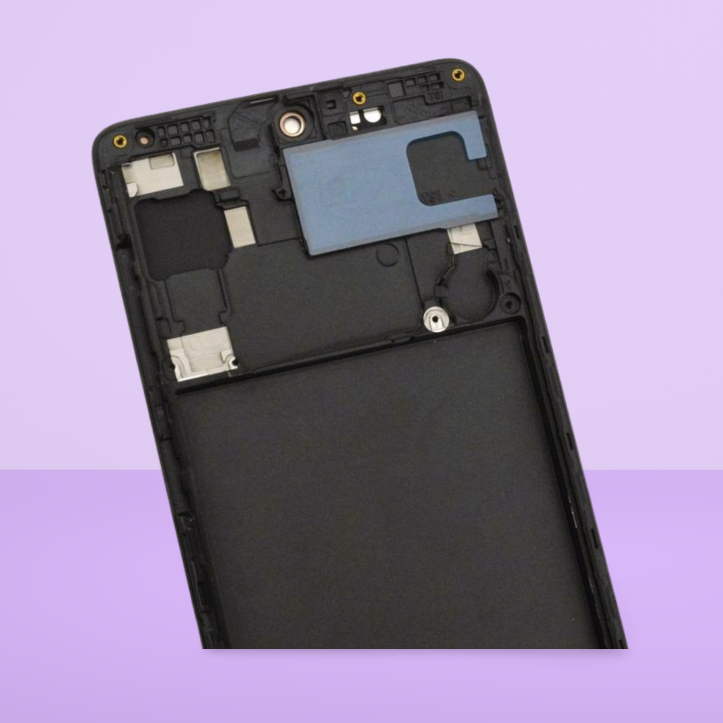 Ecran Pour Samsung galaxy A71 SM-A715F 2020 A715F/DS A715F/DSN Châssis Noir LCD
