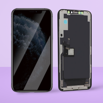 Ecran iPhone XS Max LCD Vitre Tactile Complet AAA+ Noir Châssis Kit OUTILS