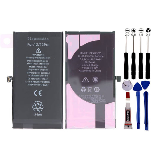 Batterie Pour iPhone 12/ 12 Pro identique Original avec Outils