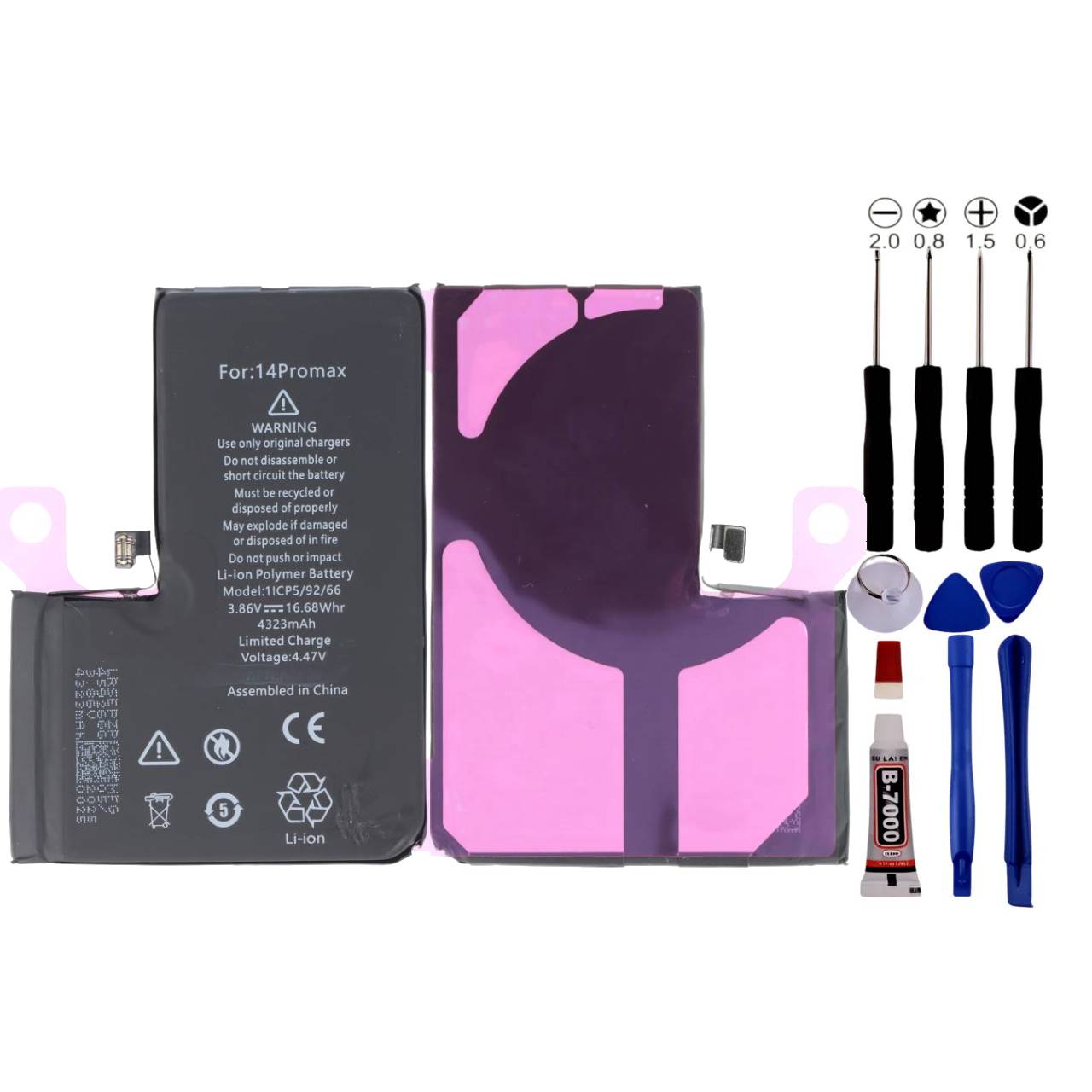 Batterie Pour iPhone 14 Pro Max identique Original avec Outils