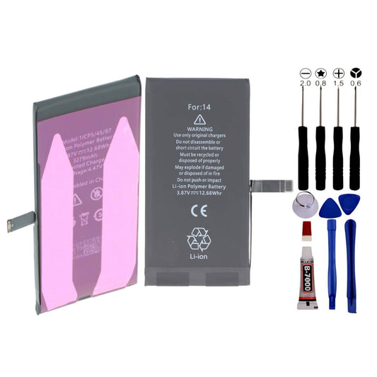Batterie Pour iPhone 14 identique Original avec Outils