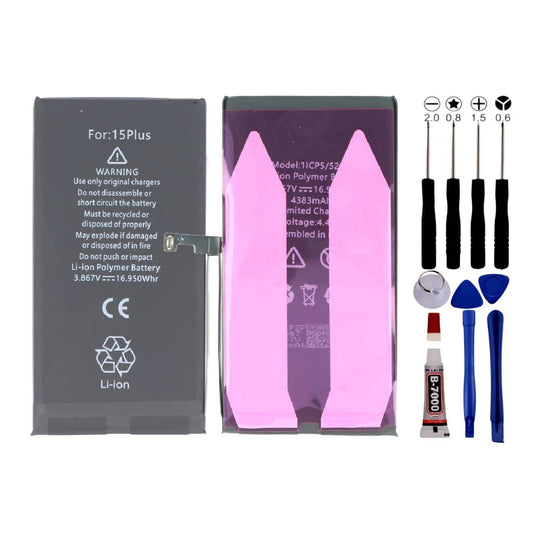 Batterie Pour iPhone 15 Plus identique Original avec Outils