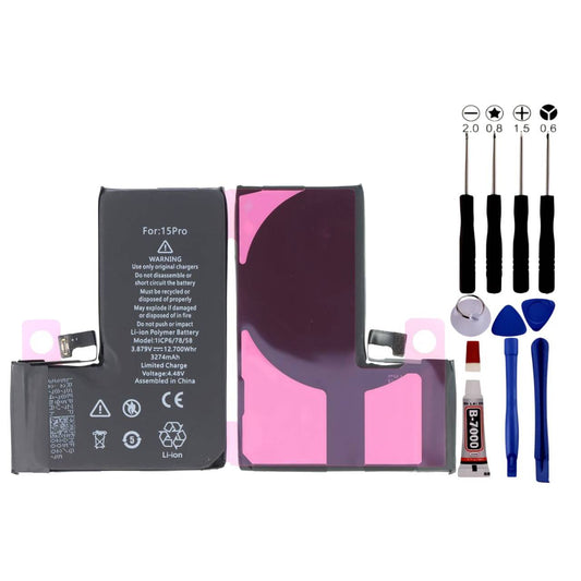 Batterie Pour iPhone 15 Pro identique Original avec Outils