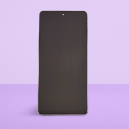 Ecran Pour Samsung galaxy A73 A736, SM-A736B, SM-A736B/DS Châssis Noir Vitre Tactile LCD